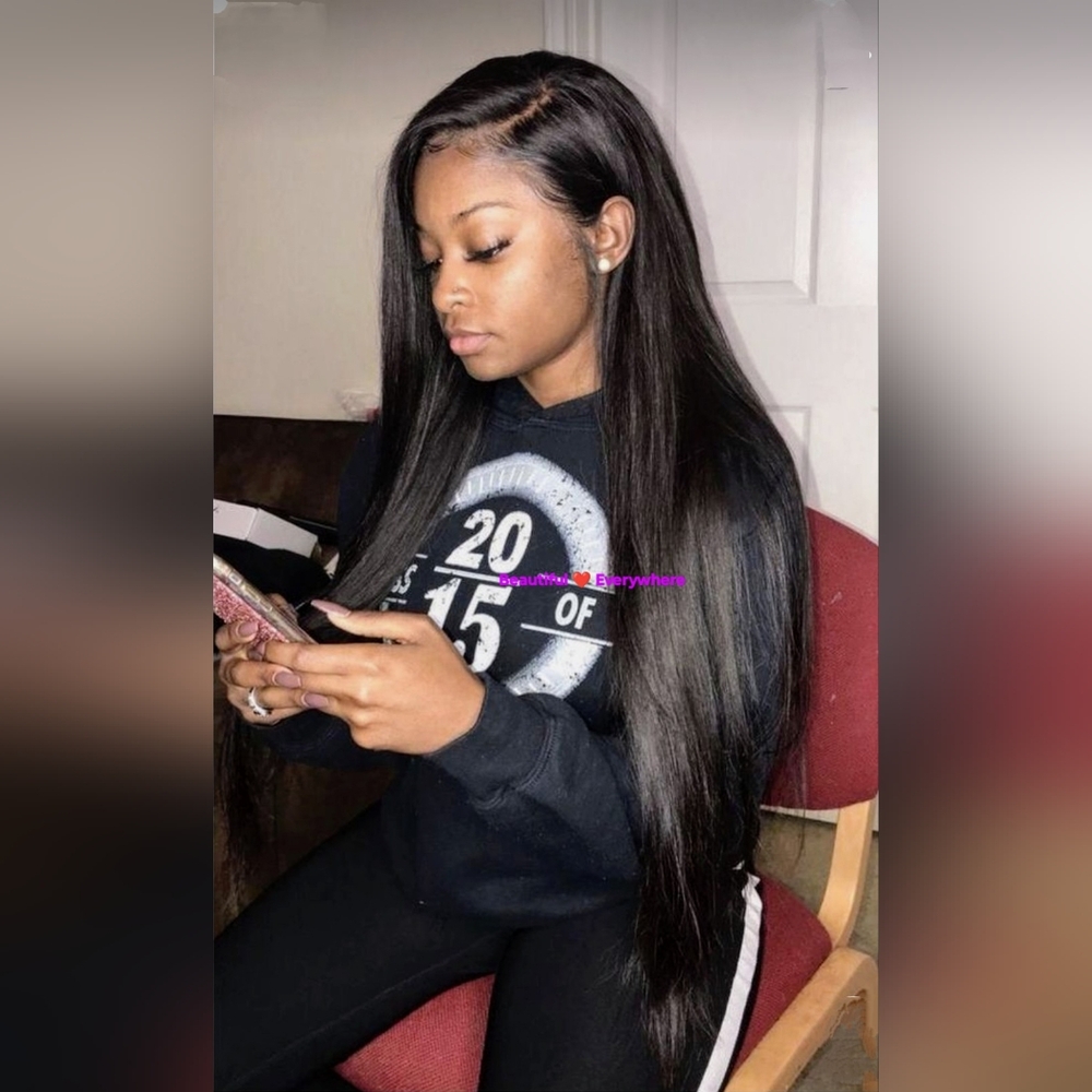Human lace wig